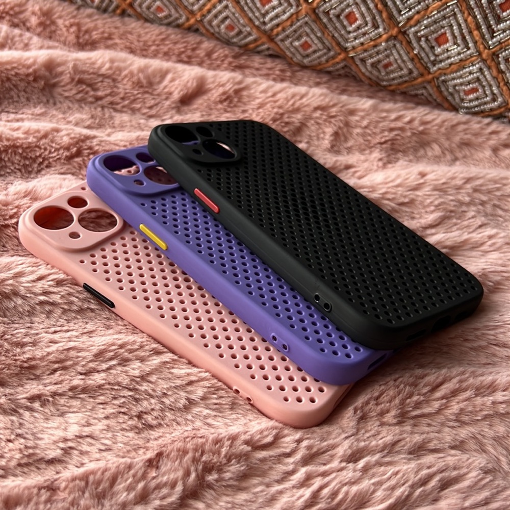 For iPhone 13 phone case with heat dissipation